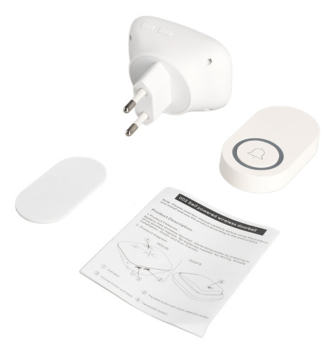 Campainha Sem Fio Portátil Home Button Cell De Longa Distânc