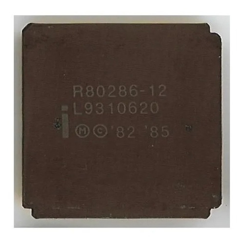 Processador Intel 286 80286 R80286-12 12mhz Rarissimo!!!