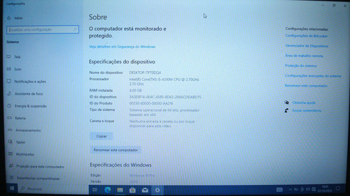 Notebook Dell Latitude E6440 I5 2.70ghz Ssd 120gb 4gb Barato (Recondicionado)