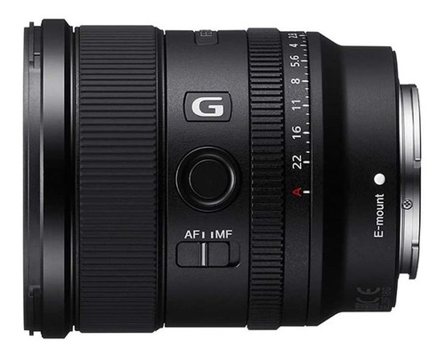 Lente De Camara Sony Fe 20 Mm F1.8 G Gran Angular