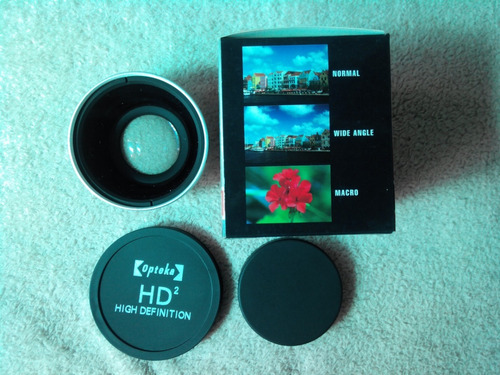 Imagen 3 de 10 de Lente Camara Opteka High Definition 55mm