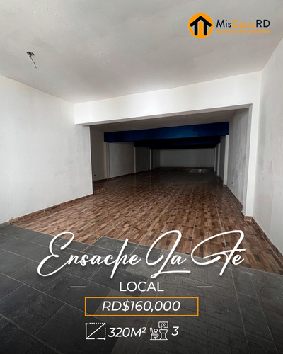 Local Comercial En Venta O Alquiler Ensanche La Fe