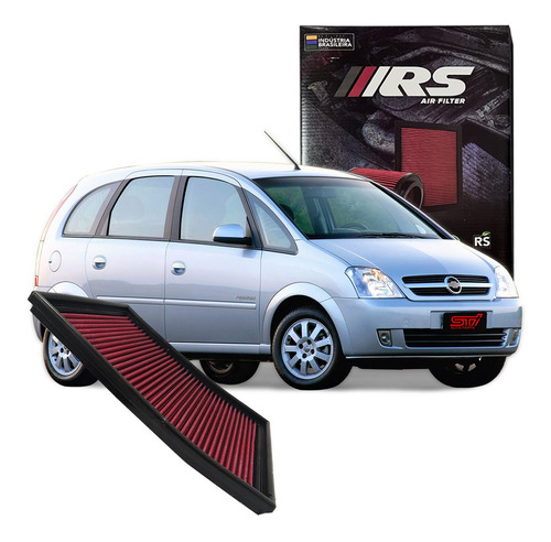 Filtro Ar Esportivo Inbox Chevrolet Meriva Maxx 2007 Rs