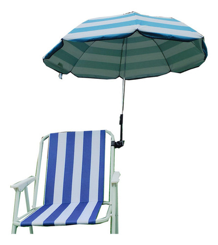 Para Silla, Para Acampar, De Playa Con Abrazadera Práctica