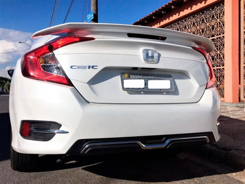 Aerofólio Abs Break Ligh Civic 2017 G10 Modelo Rs