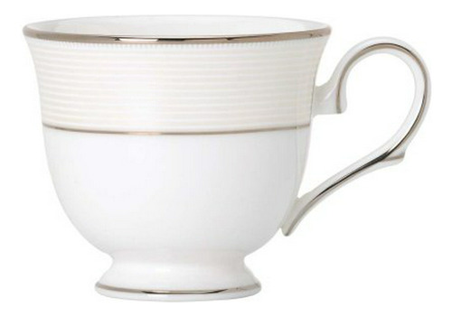 Lenox Opal Innocence Raya La Taza De Té, 0,50 Lb, Blanca.