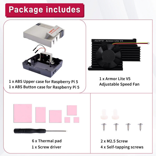 Gamepi - Capa Para Raspberrypi 5 Retrô