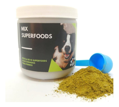 Mezcla Superfoods Para Perros Vitaminas Y Minerales 100% Nat Superfoods Mix superfoodfs SPM 120ml