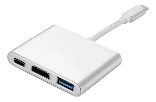 Cabo Adaptador Usb 3.1 Tipo C Thunderbolt 3.0 X Hdmi Usb 3 T