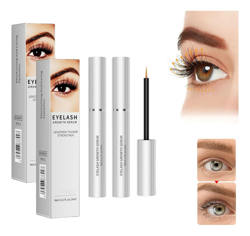 2×sérum Para Crecimiento Pestañas Upgrade For Eyelash A