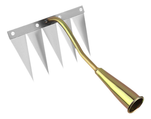 Herramienta De Hierba De Jardinería Desmontable 5 Dientes