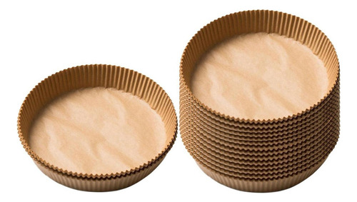 Forros De Papel De Pergaminho De Fritadeira De Ar Marrom