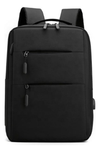Mochila Executiva Impermeável: Espaço Para Notebook Preto