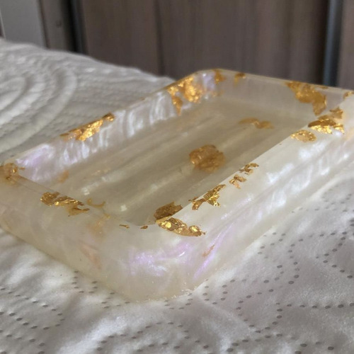 Pigmento Perlado Metálico Para Resina Jabones Velas 30 Gr Verde Esmeralda