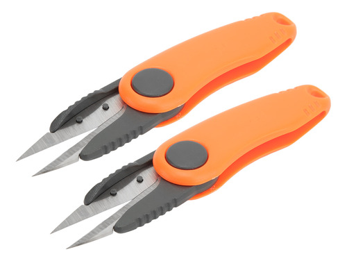 Tijeras De Pesca En Miniatura, Color Naranja, 2 Unidades, Rá