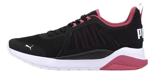 Tenis Puma Anzarun Soft Foam Color Negro Y Rosa Para Mujer