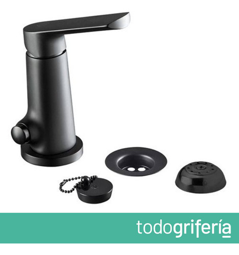 Fv Aromo Grifería Para Bidet Monocomando Negro