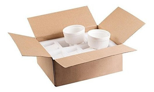 Set De 8 Piezas 6 Oz De Porcelana Redonda Horno Safe Ramekin