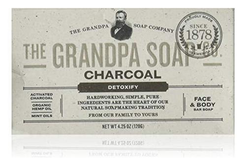 Barra De Jabón Grandpa's Soap Co. De Carbón Para Cue