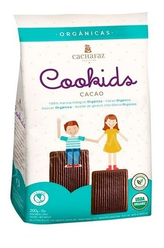 Galletas Cachafaz Cookids Cacao - Barata La Golosineria
