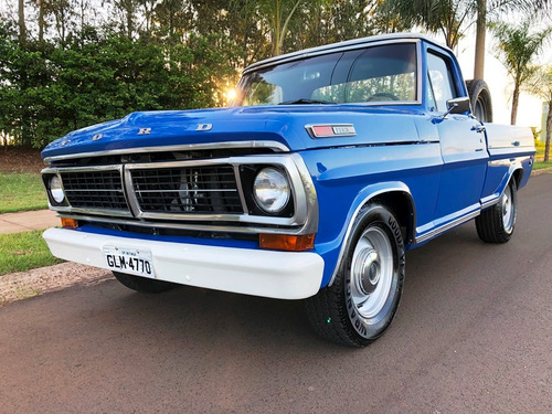 Ford F100 F 100 V8 292 Automatica Ar E Direcao Aceito Troca
