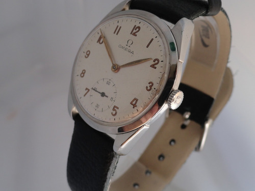 Omega, Em Aço, De 1948, Soberbo!!