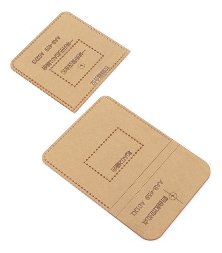 Plantilla Acrílica Para Cartera, Hecha A Mano, Transparente,