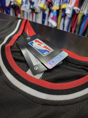 Camiseta Basquet Nba Chicago Bulls Negra #23