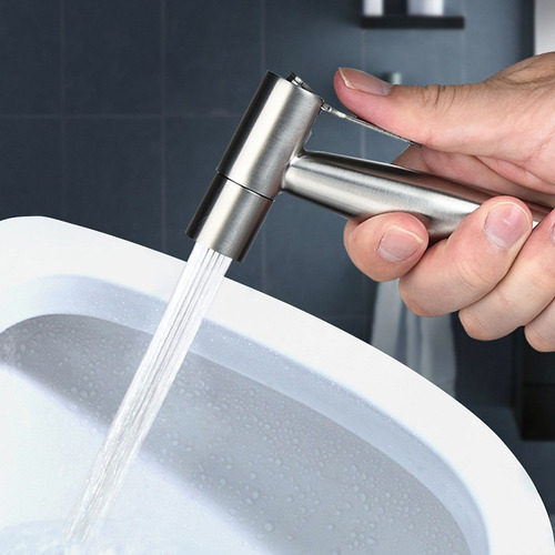 Llave Ducha Intima Para Inodoro Wc Estetica Cromado