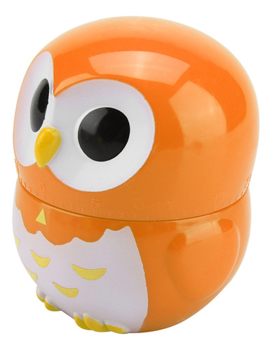 Timer, Con Forma De Búho, Manual, Mecánico Y Casero