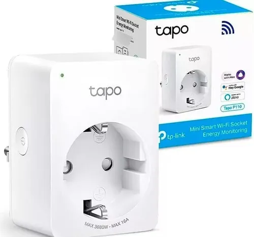 Enchufe Inteligente TP-LINK TAPO P110 WiFi Monitoreo Energético