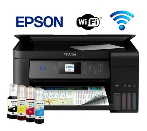 (sumcomcr) Impresora Multifuncional Ecotank Epson L4260 Wifi