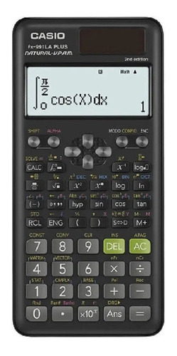 Imagen 1 de 3 de Casio Fx-991la Plus 2da Edicion Calc Cientifica 4717 Func