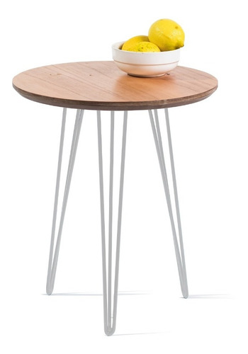 Patas Mesa Ratona Auxiliar 45cm Reforzadas Y Pintadas - Mite Color Blanco