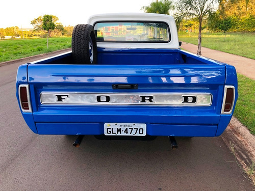 Ford F100 F 100 V8 292 Automatica Ar E Direcao Aceito Troca