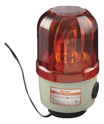 Alarma Giratoria De Luz Roja Y Sonido Ltd-1101j 12v