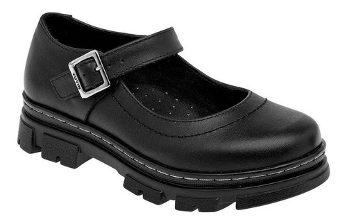 Zapato Escolar Niña Yuyin Negro 911-346