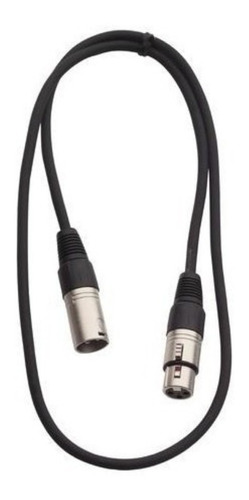 Cable Xlr Macho Xlr Hembra Lane 1mt Canon Micrófono