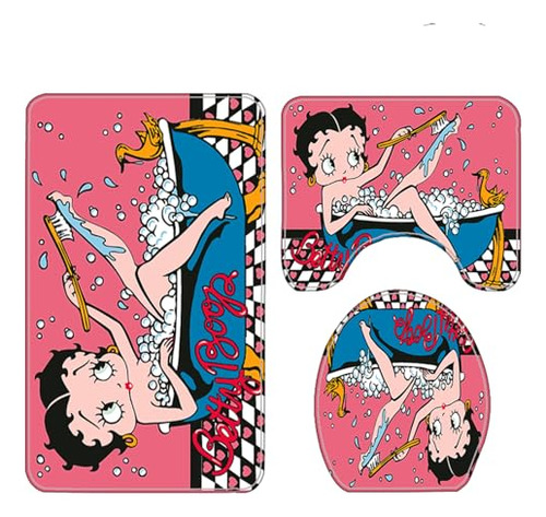 Juego De Cortina De Ducha De Dibujos Animados Lindos, Juego