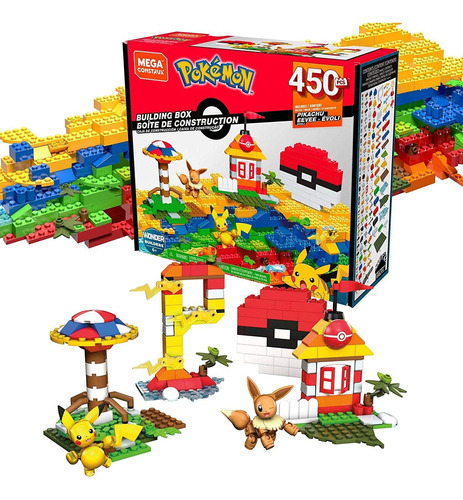 Caja De Construcción Pokémon Mega Construx