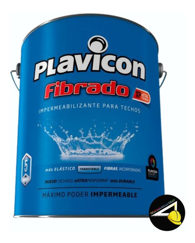 Plavicon Fibrado Impermeabilizante - Techos X 20 Kg
