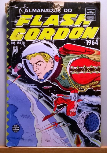 Almanaque Do Flash Gordon Rge Para 1964