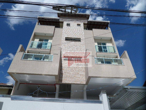 Cobertura Com 2 Dormitórios À Venda, 47 M² Por R$ 350.000 - Vila Pires - Santo André/sp - Co0730