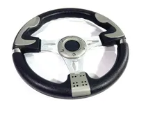 Comprar Volante Deportivo Tuning Racing 32cm Negro + Silver V5182-04