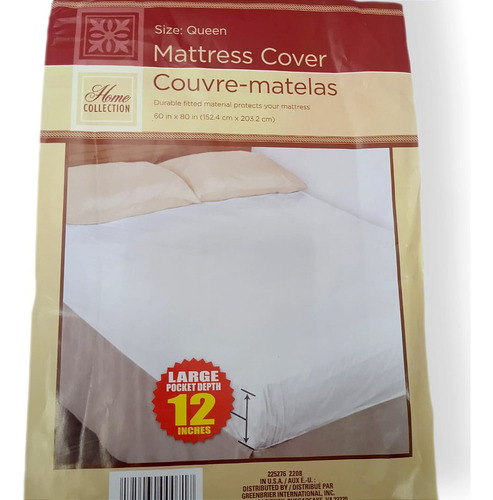 Protectores De Colchon Impermeable Pack De 2pz Talla Queen