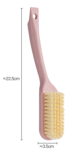 Cepillo De Limpieza De Zapatos, Herramienta De Limpieza Rosa
