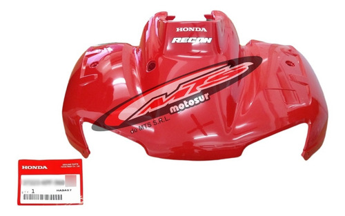 Guardabarro Delantero Rojo Orginal Honda Trx 250 Tm Moto Sur