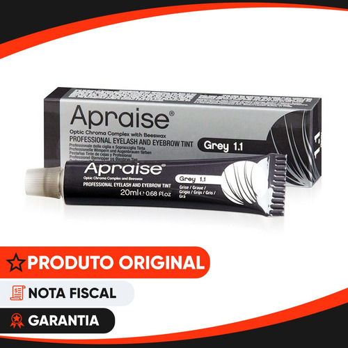Imagem 3 de 9 de Tintura Apraise P/ Cílios Sobrancelha Barba Tinta Coloração
