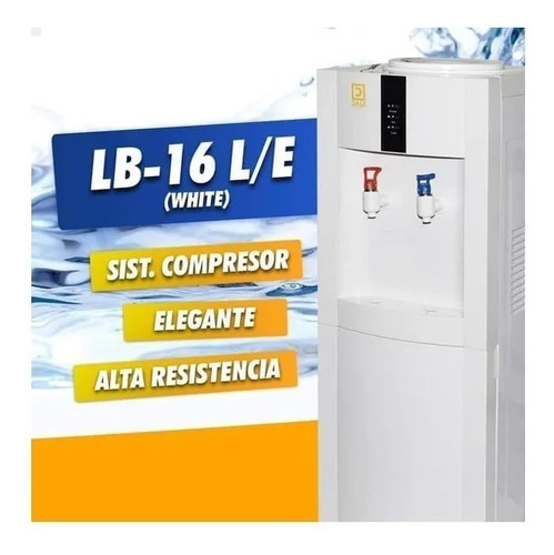 Imagen 2 de 3 de Dispensador Eléctrico Pedestal Agua Fría Caliente Compresor