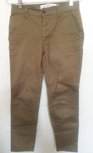 Pantalón Marca Gropped Strech Skinny Talla 28 Para Niño